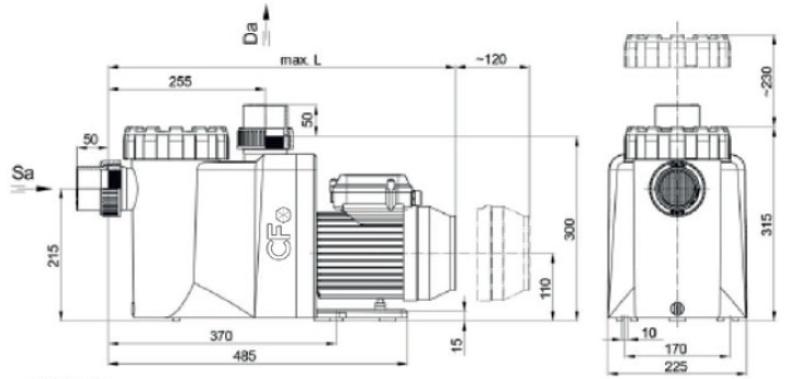 Preview: Vitalia Premium 680 - 800 Watt, 10 m³ bis 13 m³ (Speck)